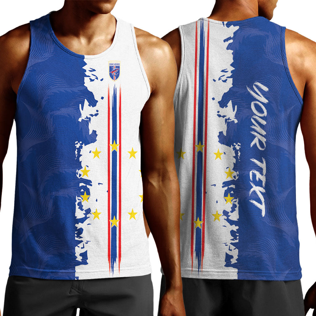 Personalized Cabo Verde 2026 Football Men Tank Top Crioulos Make History