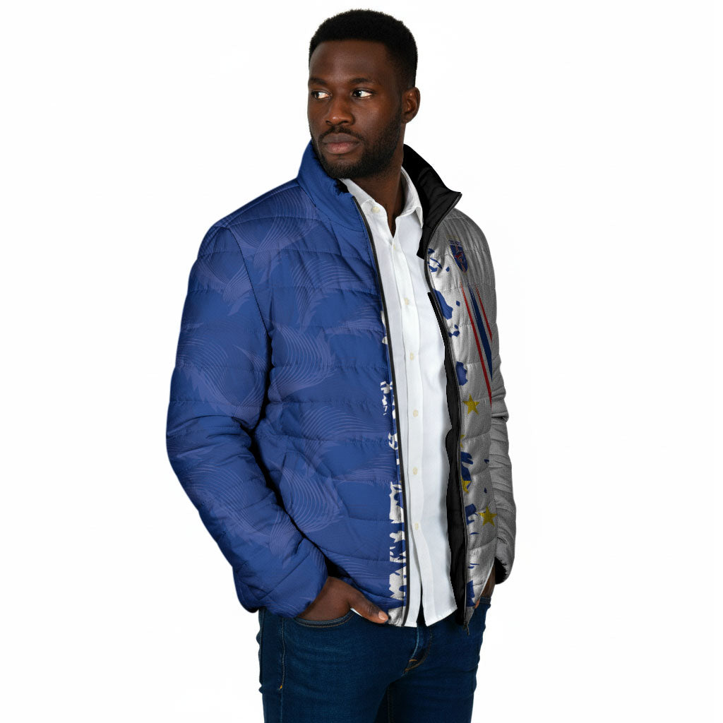 Personalized Cabo Verde 2026 Football Padded Jacket Crioulos Make History