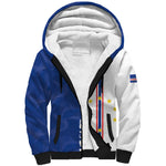 Personalized Cabo Verde 2026 Football Sherpa Hoodie Crioulos Make History
