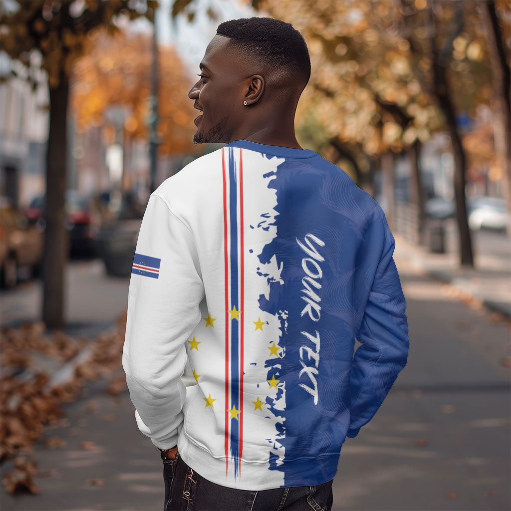 Personalized Cabo Verde 2026 Football Sweatshirt Crioulos Make History