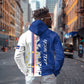 Personalized Cabo Verde 2026 Football Zip Hoodie Crioulos Make History