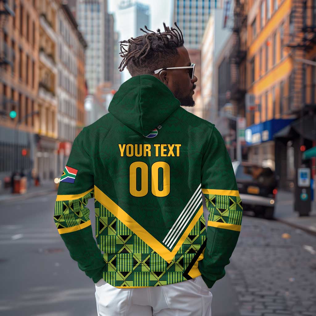 Custom Rugby South Africa Hoodie Baby Boks Go Champions