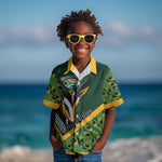 Custom Rugby South Africa Kid Hawaiian Shirt Baby Boks Go Champions