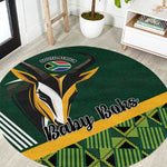 Rugby South Africa Round Carpet Baby Boks Go Champions