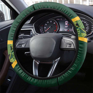 Rugby South Africa Steering Wheel Cover Baby Boks Go Champions