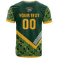 Custom Rugby South Africa T shirt Baby Boks Go Champions