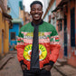 Personalized Madagascar Bomber Jacket with Madagasikara Seal and Baobab African Pattern