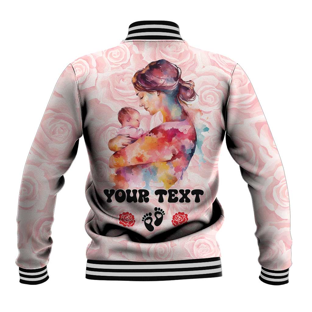 Happy Mother Day Baseball Jacket Mommy Est 2024 LT01