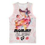 Happy Mother Day Basketball Jersey Mommy Est 2024 LT01