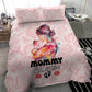 Happy Mother Day Bedding Set Mommy Est 2024