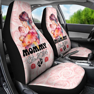 Happy Mother Day Car Seat Cover Mommy Est 2024