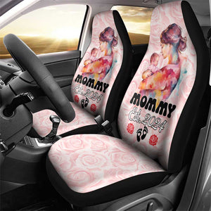 Happy Mother Day Car Seat Cover Mommy Est 2024