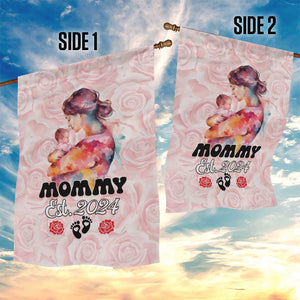 Happy Mother Day Garden Flag Mommy Est 2024