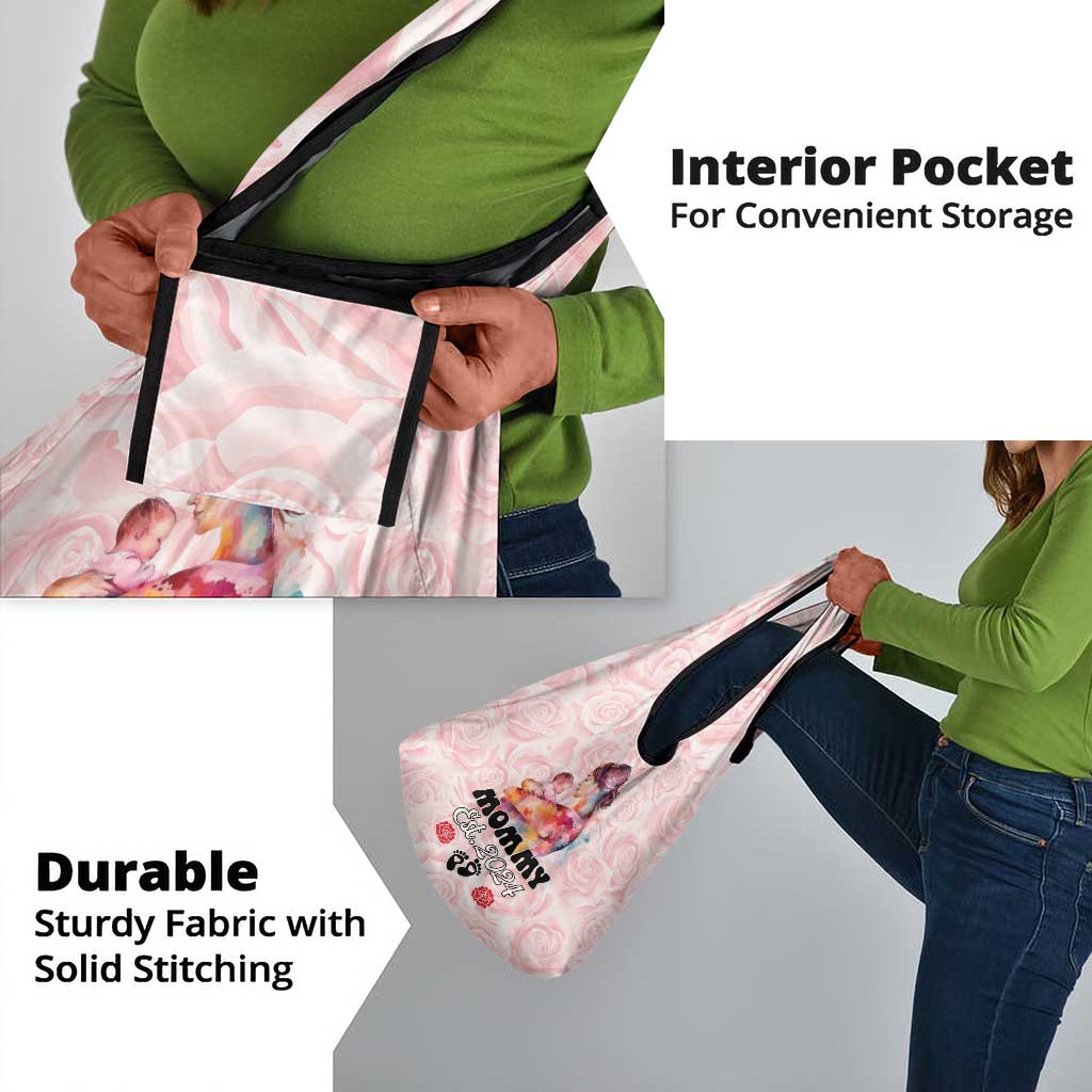 Happy Mother Day Grocery Bag Mommy Est 2024