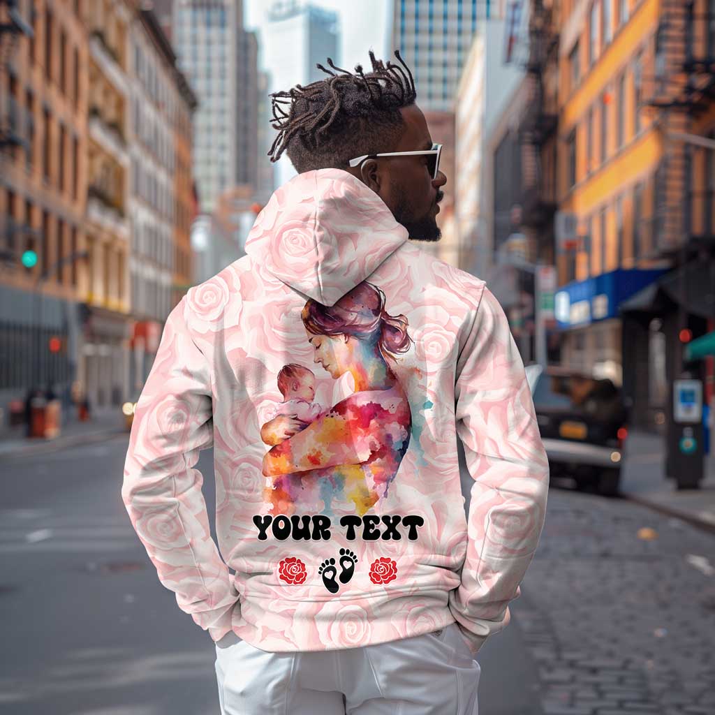 Happy Mother Day Hoodie Mommy Est 2024