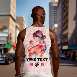Happy Mother Day Men Tank Top Mommy Est 2024