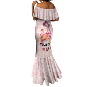 Happy Mother Day Mermaid Dress Mommy Est 2024