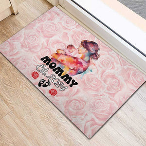 Happy Mother Day Rubber Doormat Mommy Est 2024