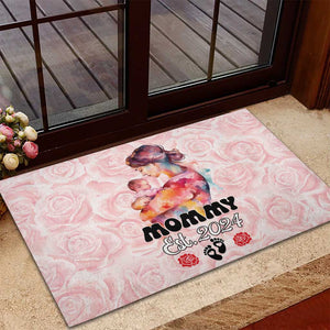 Happy Mother Day Rubber Doormat Mommy Est 2024