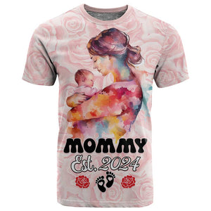 Happy Mother Day T shirt Mommy Est 2024