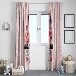 Happy Mother Day Window Curtain Mommy Est 2024