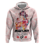 Happy Mother Day Zip Hoodie Mommy Est 2024