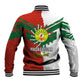 Personalized Madagascar Independence Day Baseball Jacket - 26 June, Baobab Mix African Pattern LT01