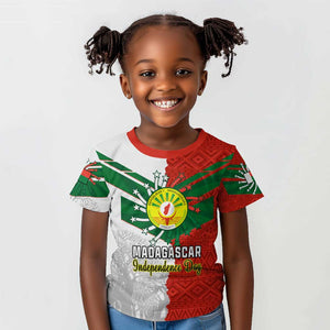 Personalized Madagascar Independence Day Kid T shirt - 26 June, Baobab Mix African Pattern