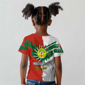 Personalized Madagascar Independence Day Kid T shirt - 26 June, Baobab Mix African Pattern