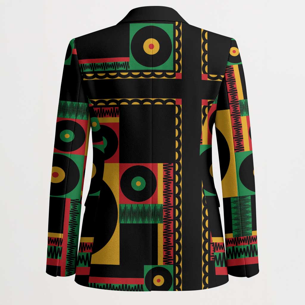 Jamaica Soccer 2026 Blazer Reggae Stylized