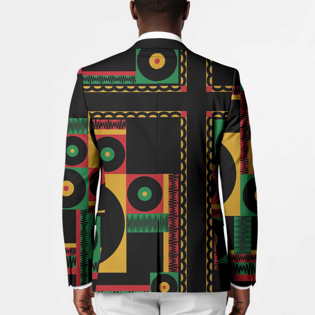 Jamaica Soccer 2026 Blazer Reggae Stylized