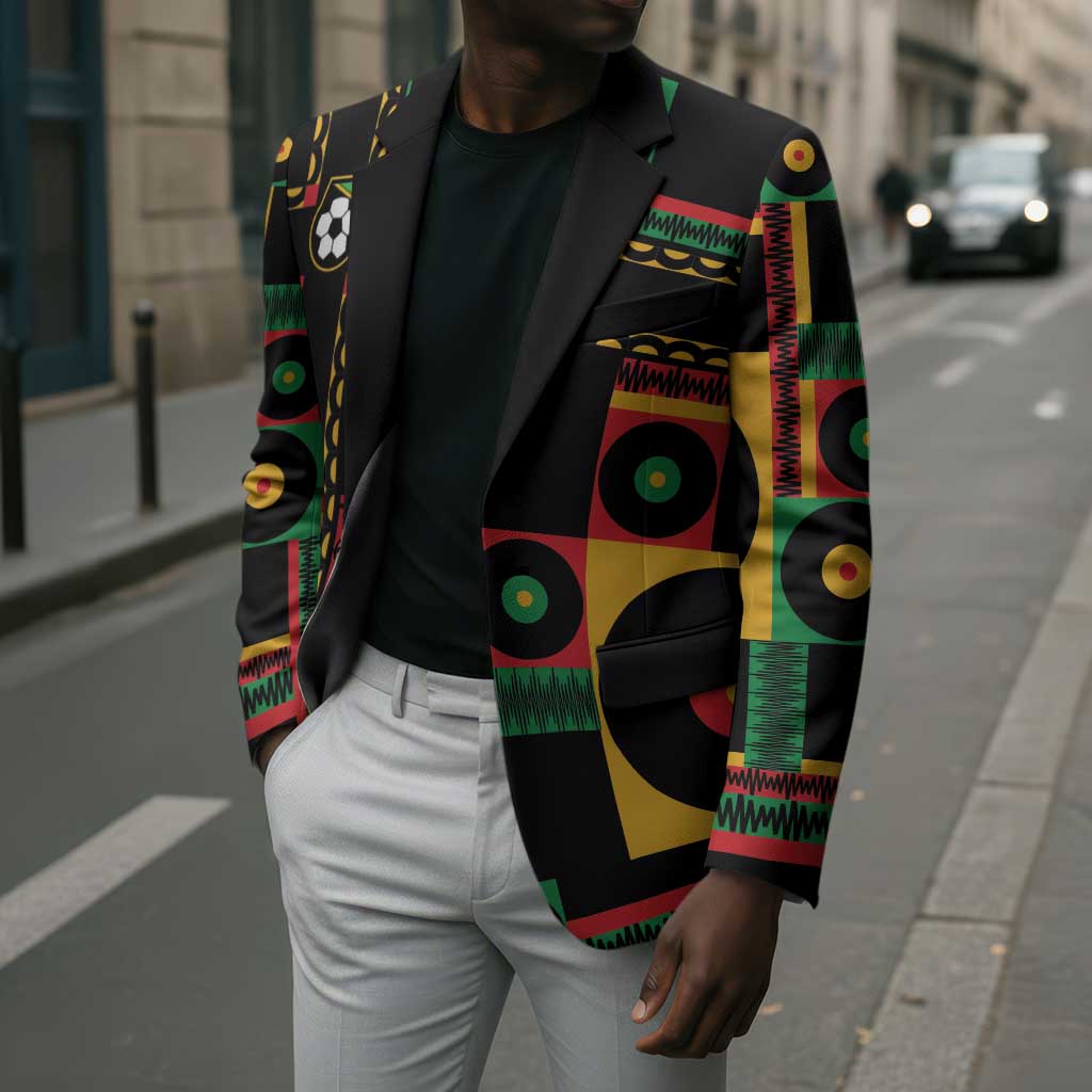 Jamaica Soccer 2026 Blazer Reggae Stylized