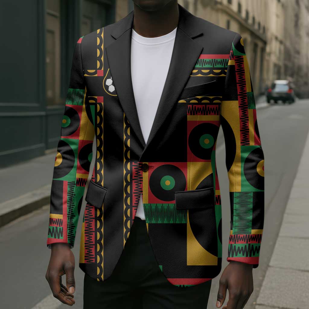 Jamaica Soccer 2026 Blazer Reggae Stylized
