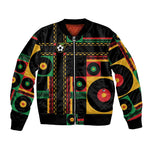 Jamaica Soccer 2026 Bomber Jacket Reggae Stylized