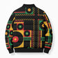 Jamaica Soccer 2026 Bomber Puffer Jacket Reggae Stylized