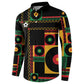 Jamaica Soccer 2026 Button Sweatshirt Reggae Stylized