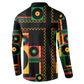 Jamaica Soccer 2026 Button Sweatshirt Reggae Stylized