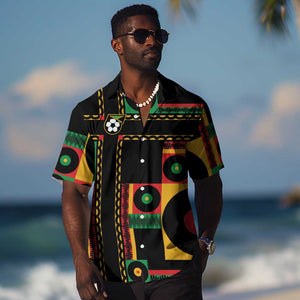 Jamaica Soccer 2026 Hawaiian Shirt Reggae Stylized