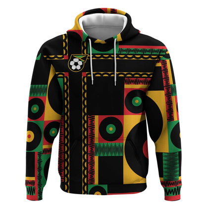 Jamaica Soccer 2026 Hoodie Reggae Stylized