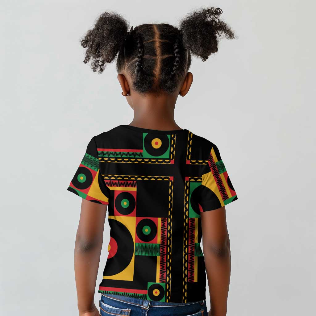 Jamaica Soccer 2026 Kid T shirt Reggae Stylized