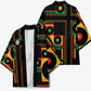 Jamaica Soccer 2026 Kimono Reggae Stylized