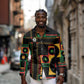 Jamaica Soccer 2026 Long Sleeve Button Shirt Reggae Stylized