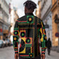 Jamaica Soccer 2026 Long Sleeve Button Shirt Reggae Stylized