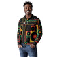 Jamaica Soccer 2026 Long Sleeve Polo Shirt Reggae Stylized