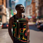 Jamaica Soccer 2026 Men Tank Top Reggae Stylized