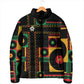 Jamaica Soccer 2026 Padded Jacket Reggae Stylized