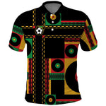 Jamaica Soccer 2026 Polo Shirt Reggae Stylized