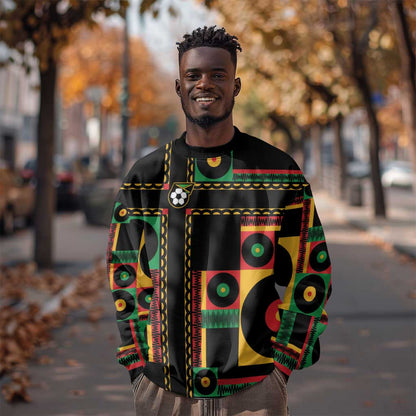 Jamaica Soccer 2026 Sweatshirt Reggae Stylized