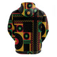Jamaica Soccer 2026 Zip Hoodie Reggae Stylized
