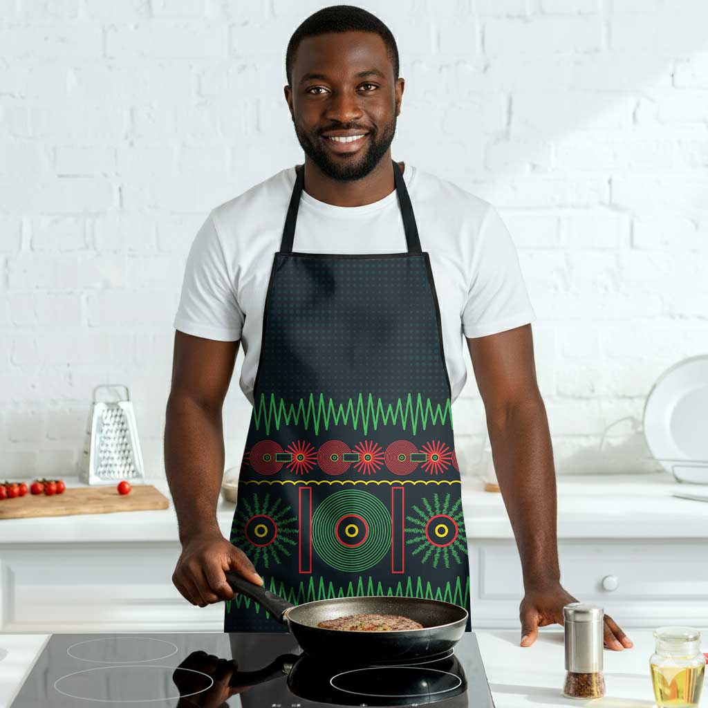 Soccer 2026 Jamaica Apron Reggae Music Spirit